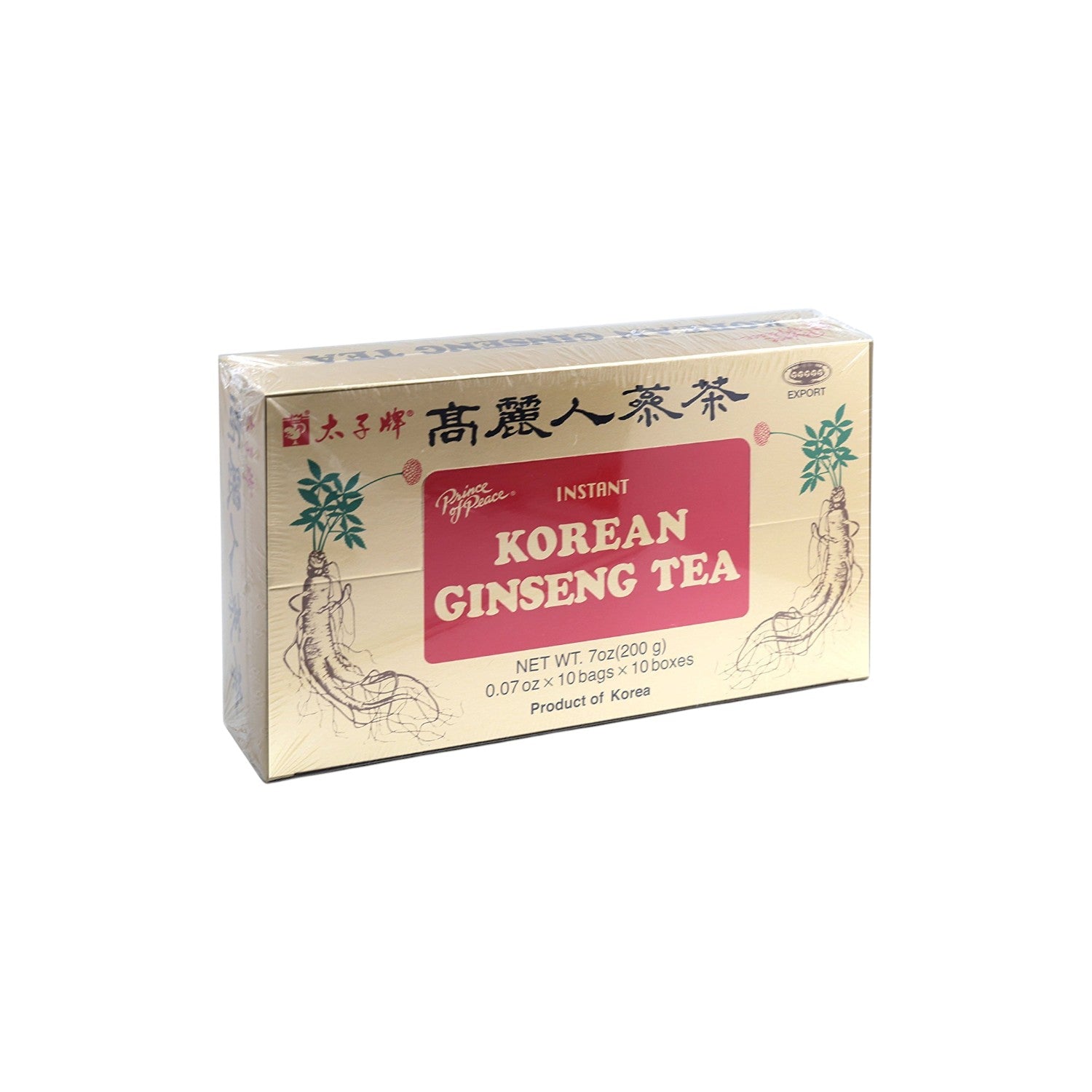 Prince of Peace Instant Korean Ginseng Tea (100 Sachet) 200g 
