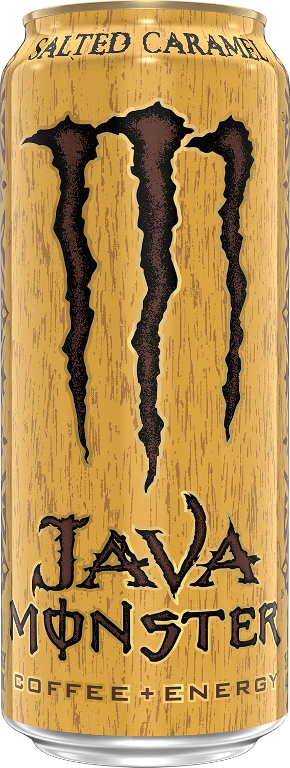 Monster Java Salted Caramel – Coffee + Energy Drink 15oz | Sweet & Sal ...