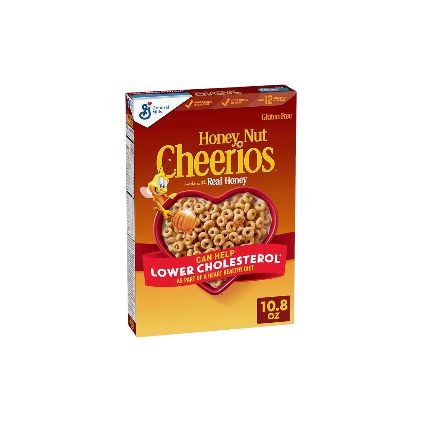 General Mills Honey Nuts Cheerios Sweetened Whole Grain Oats Cereal 306g
