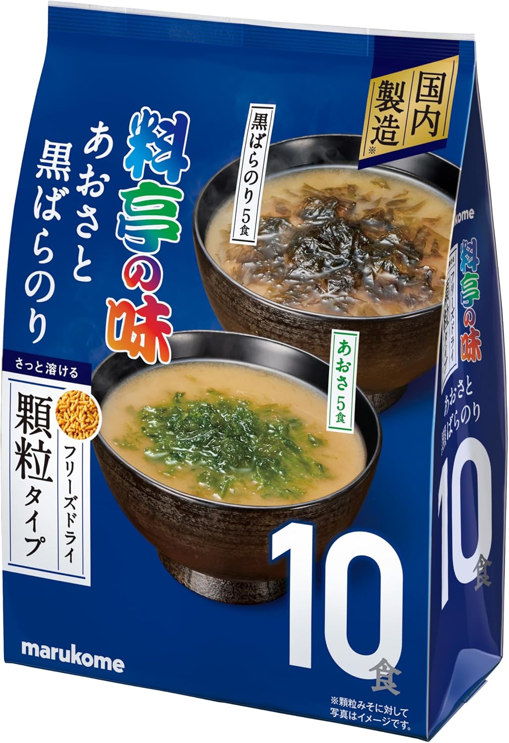 Marukome Ryotei No Aji Freeze-Dried Granulated Instant Miso Soup