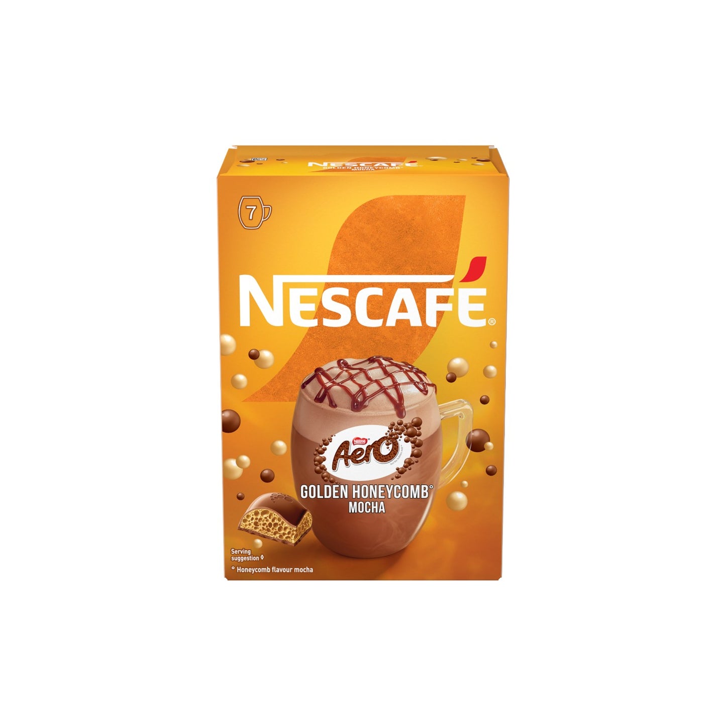 NESCAFE Golden Honeycomb AERO Mocha (7 x 19g ) Sachets