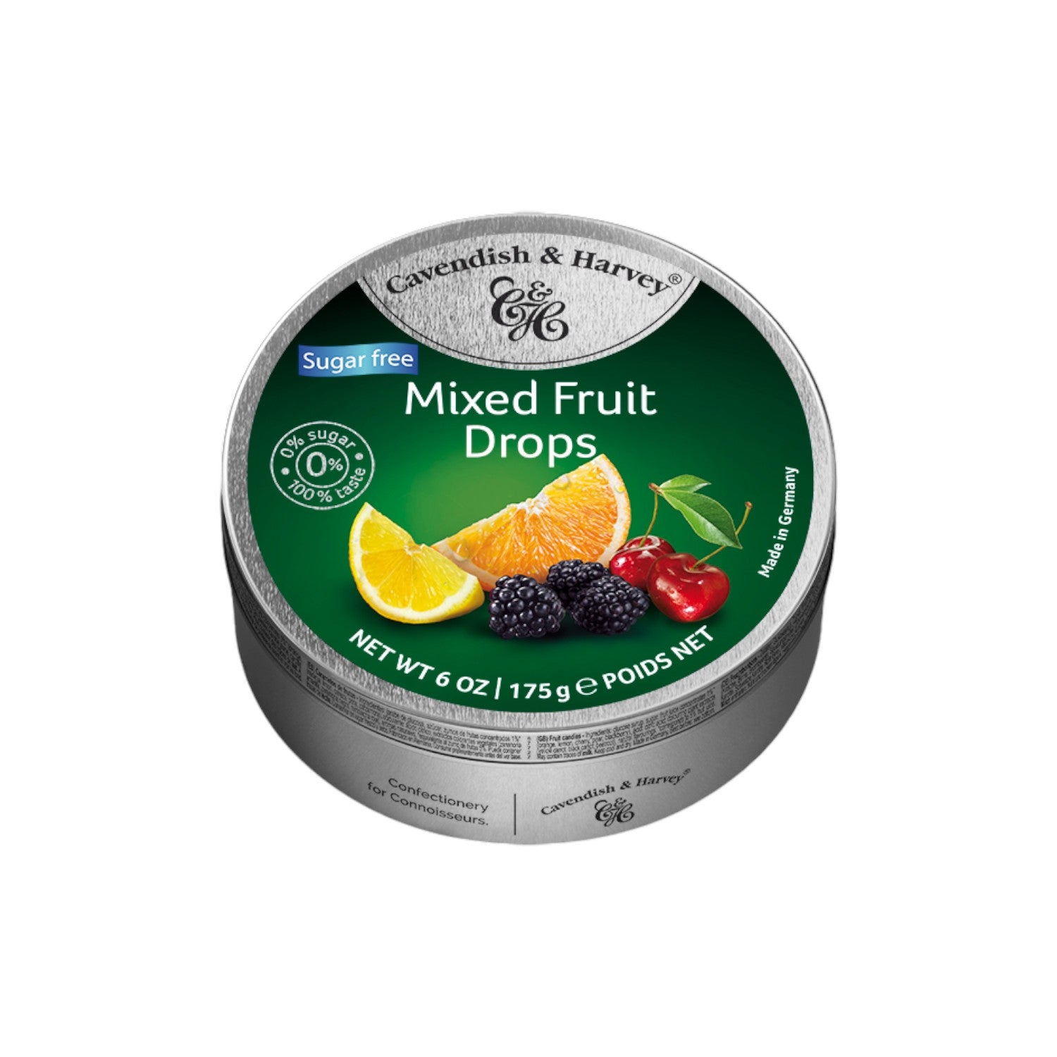 Cavendish & Harvey Sugar Free Mixed Fruit Drops, 175g