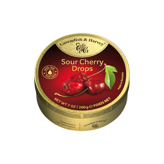 Cavendish & Harvey Sour Cherry Drops, 200g