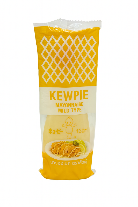 Kewpie Mayonnaise Mild Type 130ml | Smooth Japanese Mayo for Salads, Sushi & Sandwiches