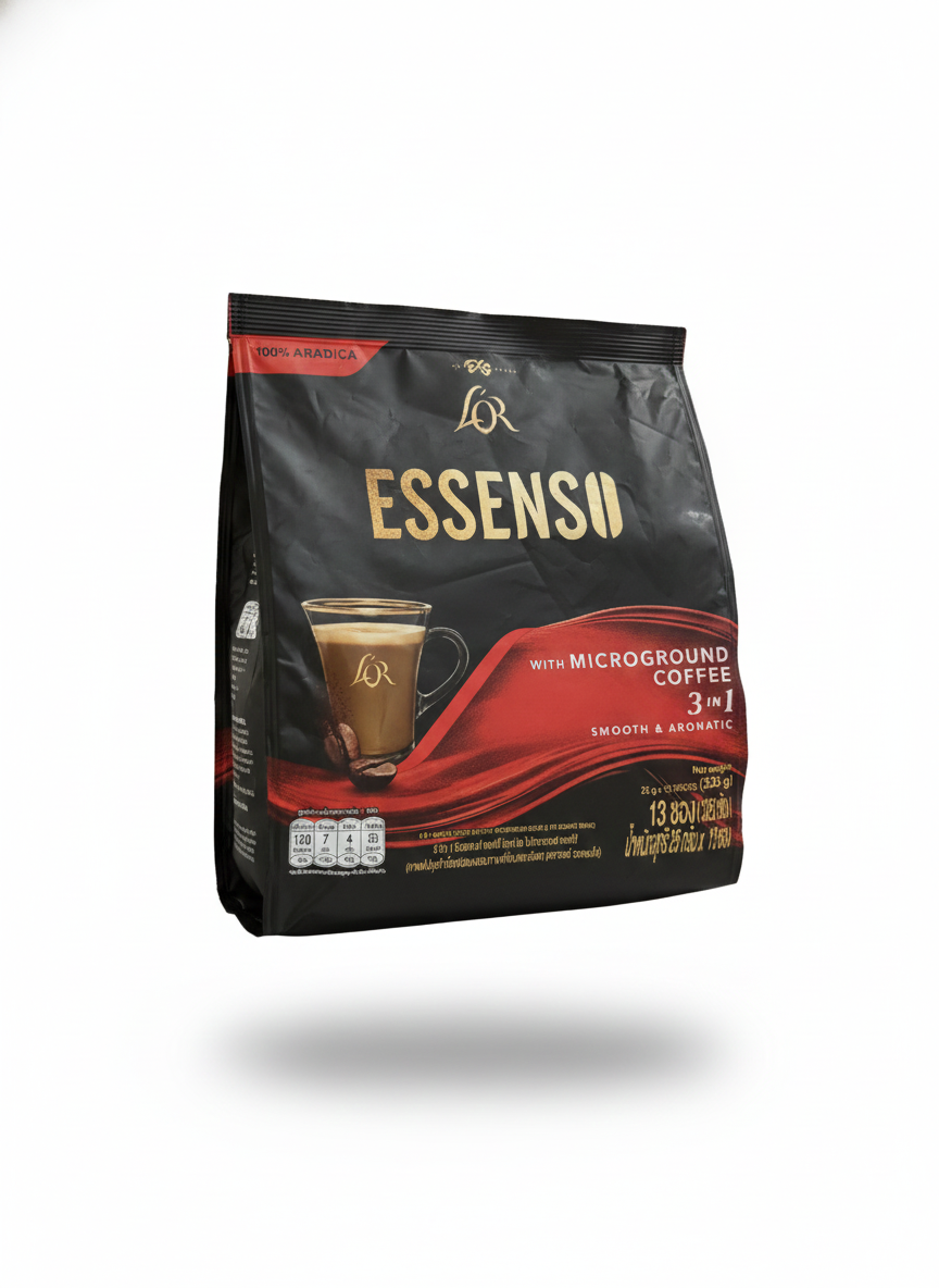 L'OR ESSENSO 3in1 With Microground Coffee Smooth & Aromatic 25g x 13 stick 325g