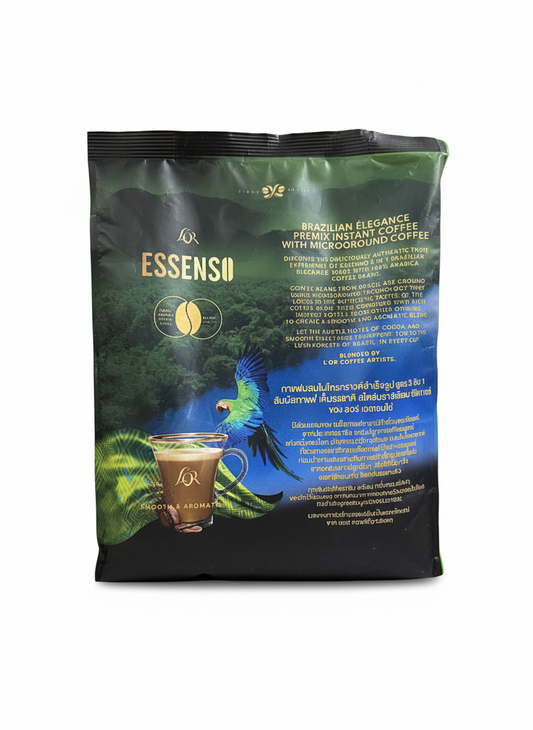 L’OR ESSENSO Brazilian Élégance 3-in-1 Premium Microground Coffee – 25g x 13Sticks (325g)