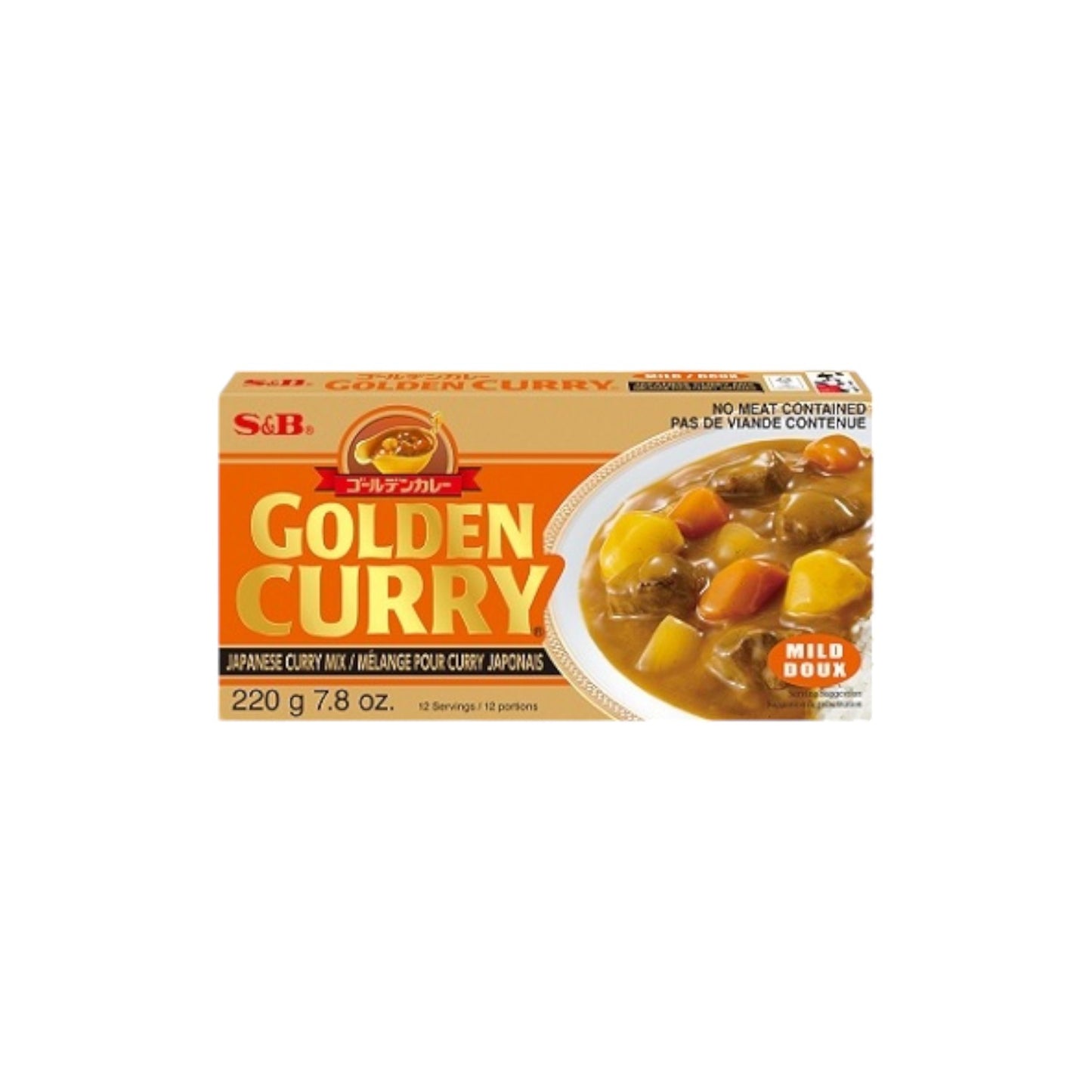 S&B Golden Curry Mix Mild 220g
