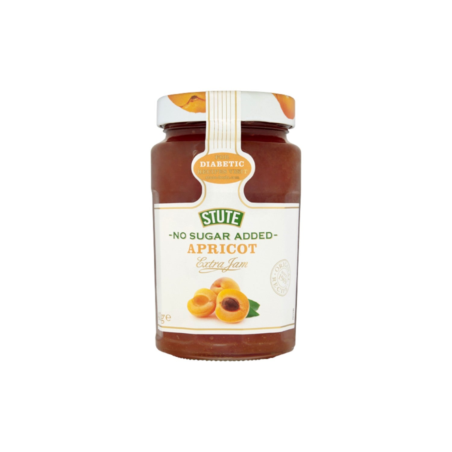 STUTE No Sugar Added Apricot Jam 430g