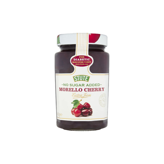 STUTE No Sugar Added Morello Cherry Jam 430g