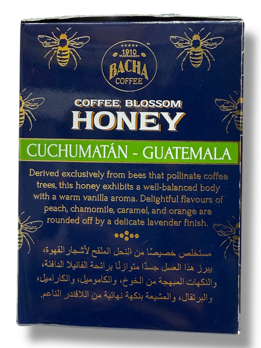 Bacha Coffee Blossom Honey – Cuchumatan, Guatemala | Raw &amp; Natural, Unprocessed Coffee Flower Honey with Peach & Vanilla Notes – 360g Jar