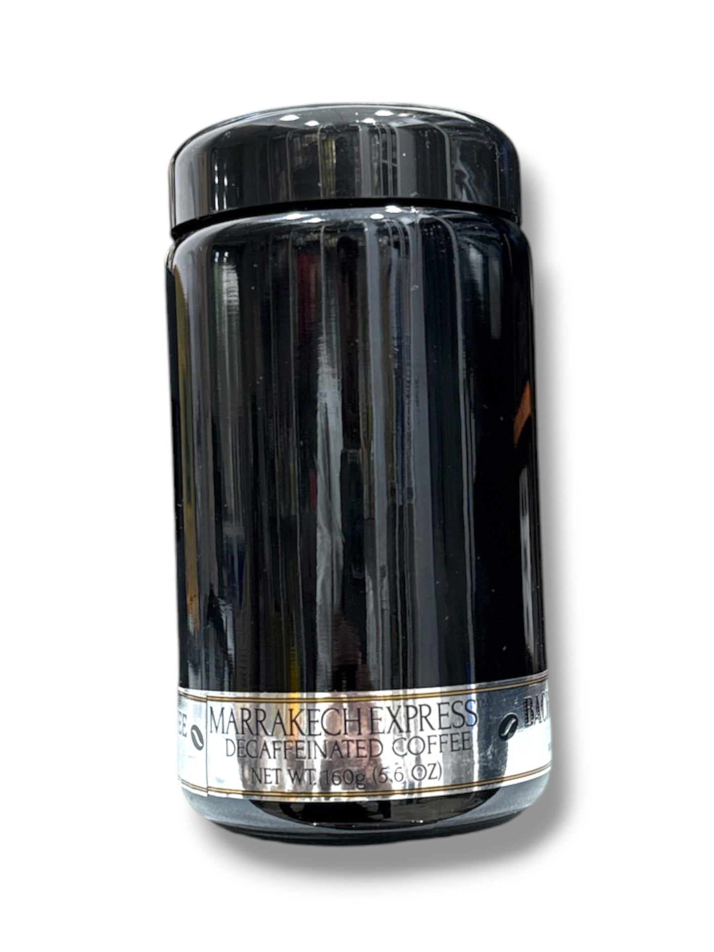 Bacha Coffee Marrakech Express Decaffeinated – Fine Blended Arabica Coffee, 160g | Luxury Decaf Coffee