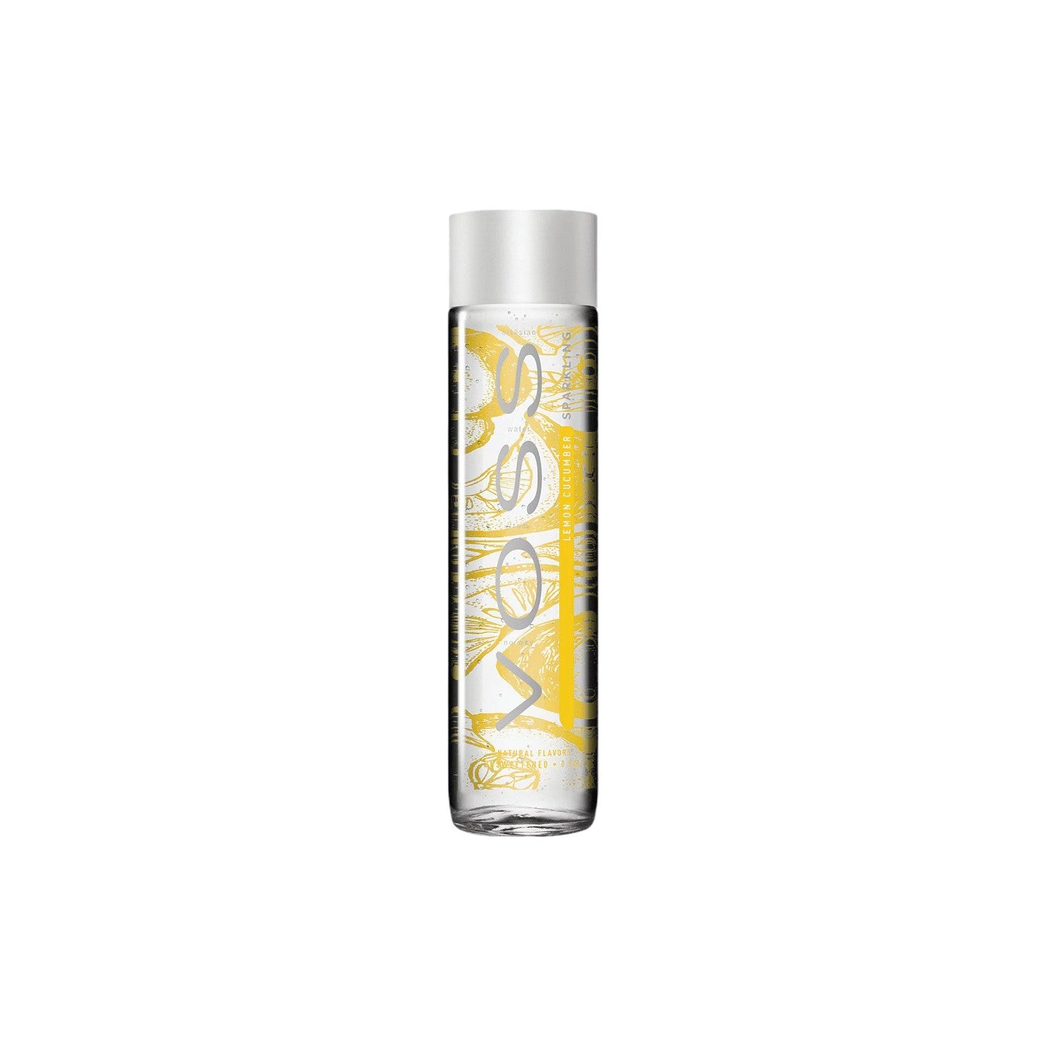 VOSS Lemon Cucumber Sparkling Water 375ml(glass bottle)