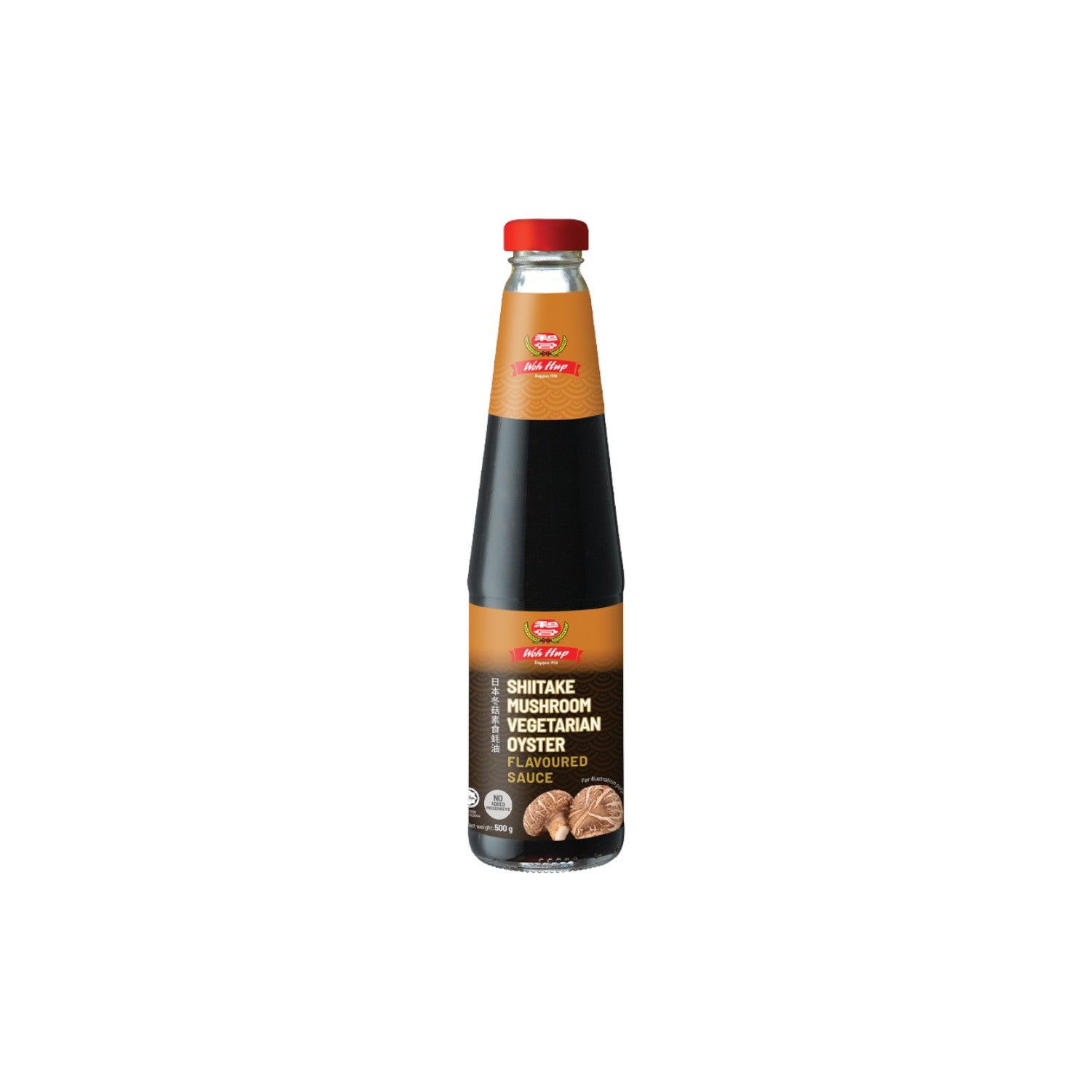 Woh Hup Shiitake Mushroom Vegetarian Oyster Flavoured Sauce 540g