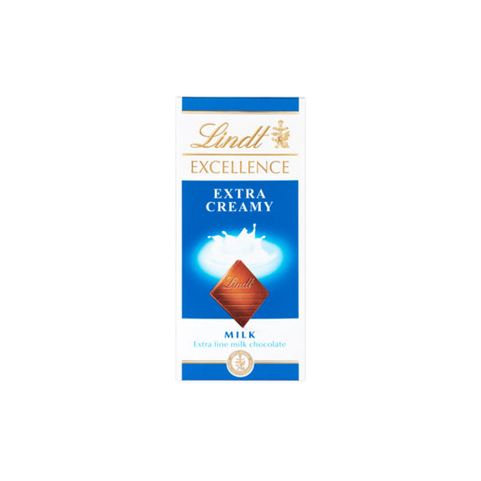 Lindt Excellence Milk Extra Creamy Bar 100g