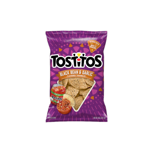 TOSTiTOS Black Bean & Garlic Tortilla Chips 283.5g