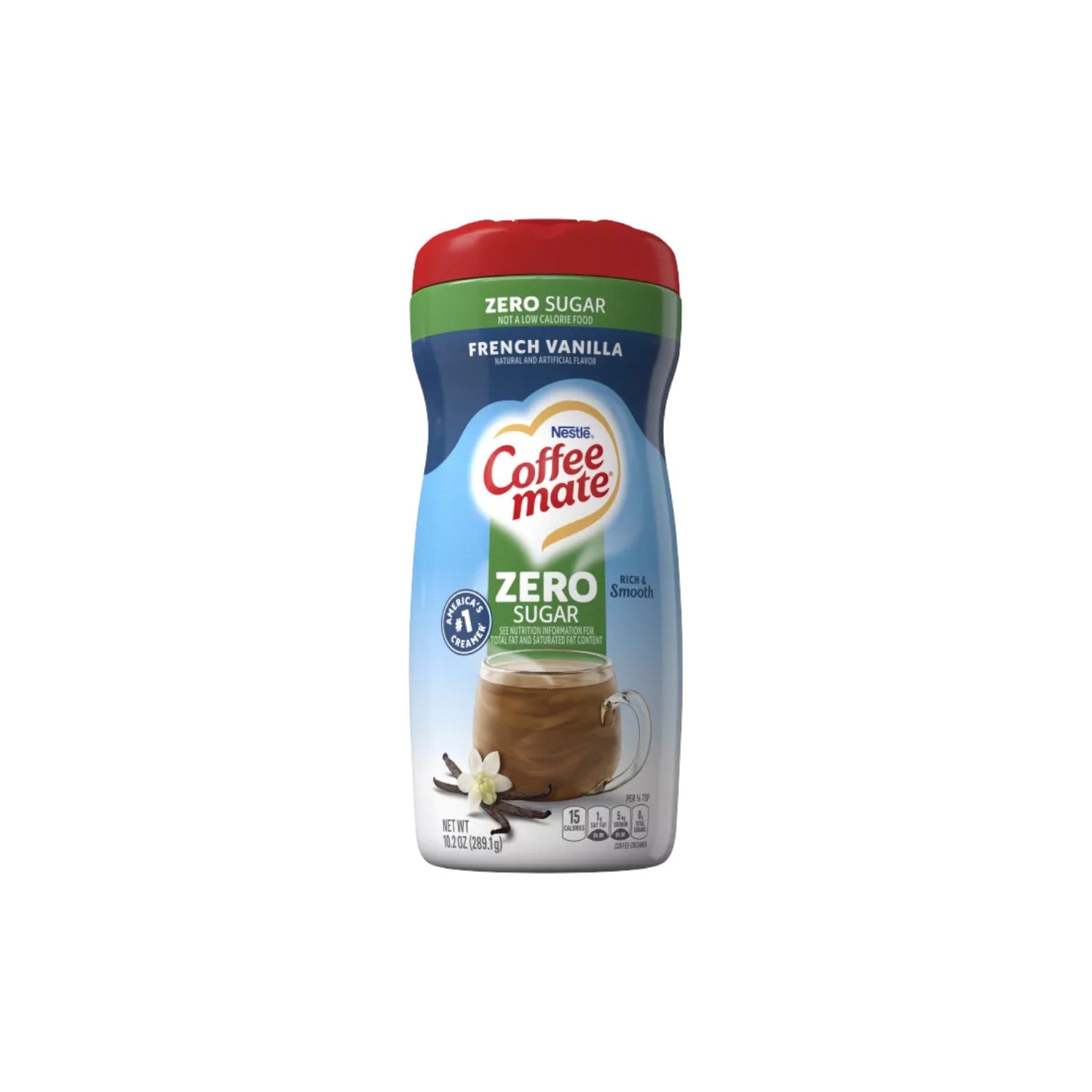 Nestle Coffee Mate French Vanilla Powder Coffee Creamer (zero sugar) 289.1g