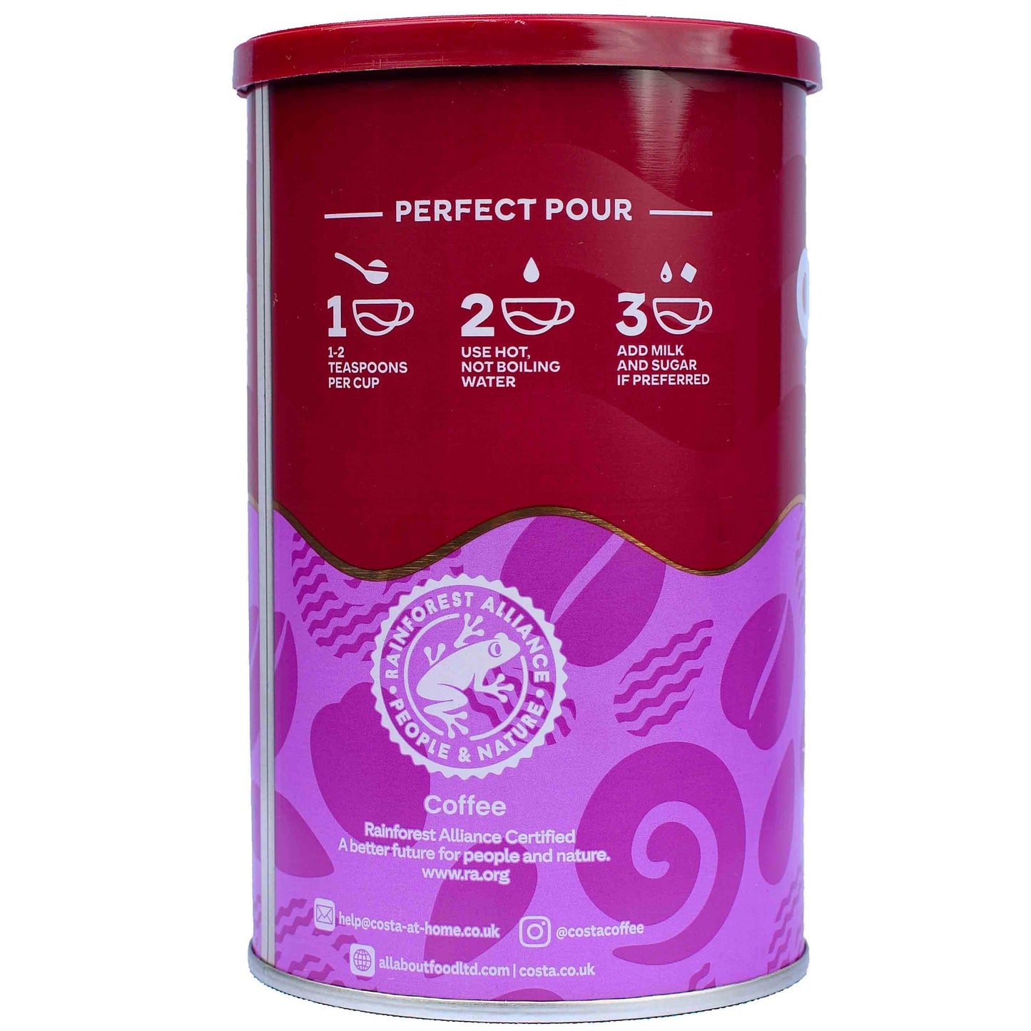 Costa Instant Dark Roast Coffee 100g