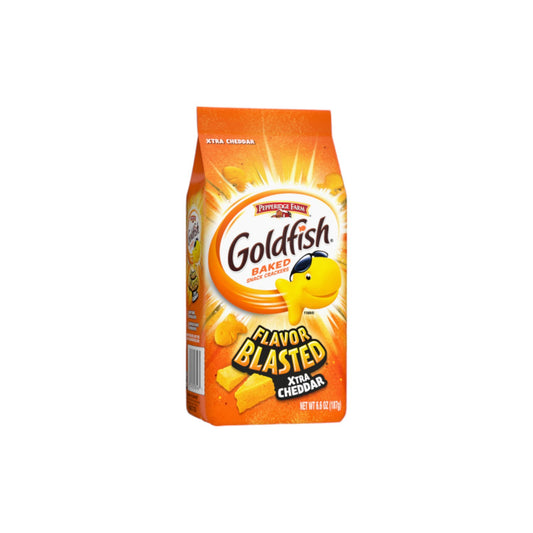 Goldfish Xtra Cheddar Flavor Blasted Baked Snack Crackers 187g