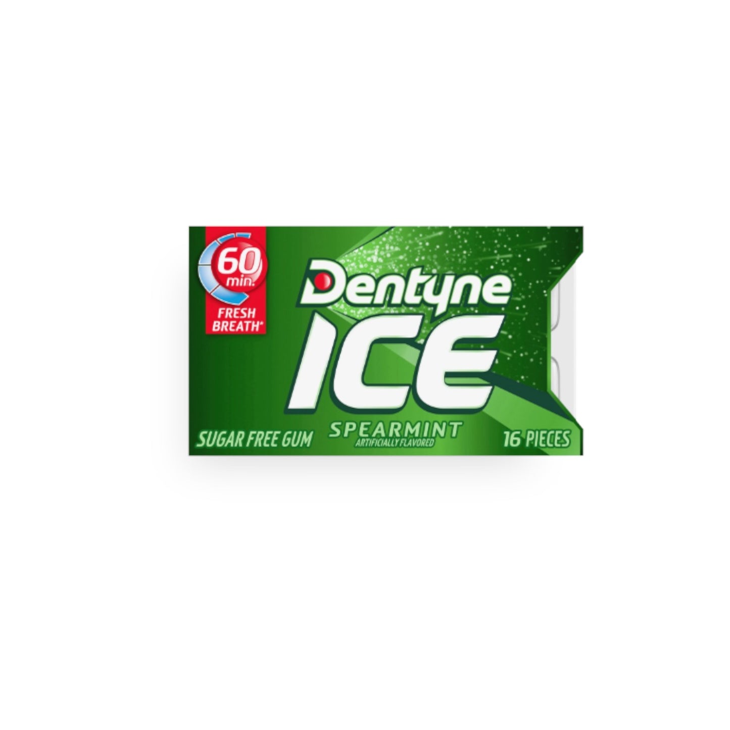 Dentyne Ice Spearmint Chill Sugarfree Blister Pack (16 pieces)
