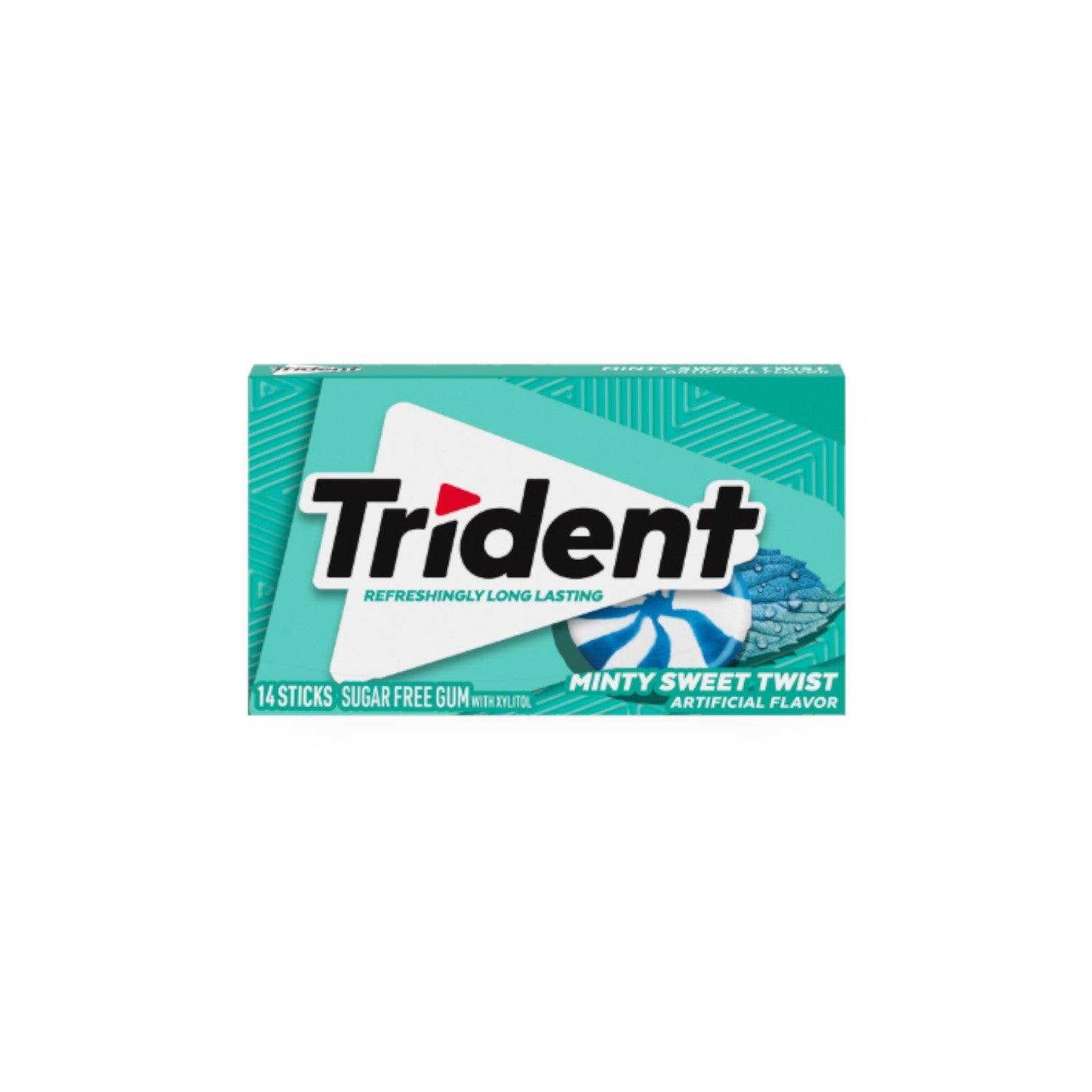 Trident Minty Sweet Twist Sugarfree Chewing Gum (14 Pieces)