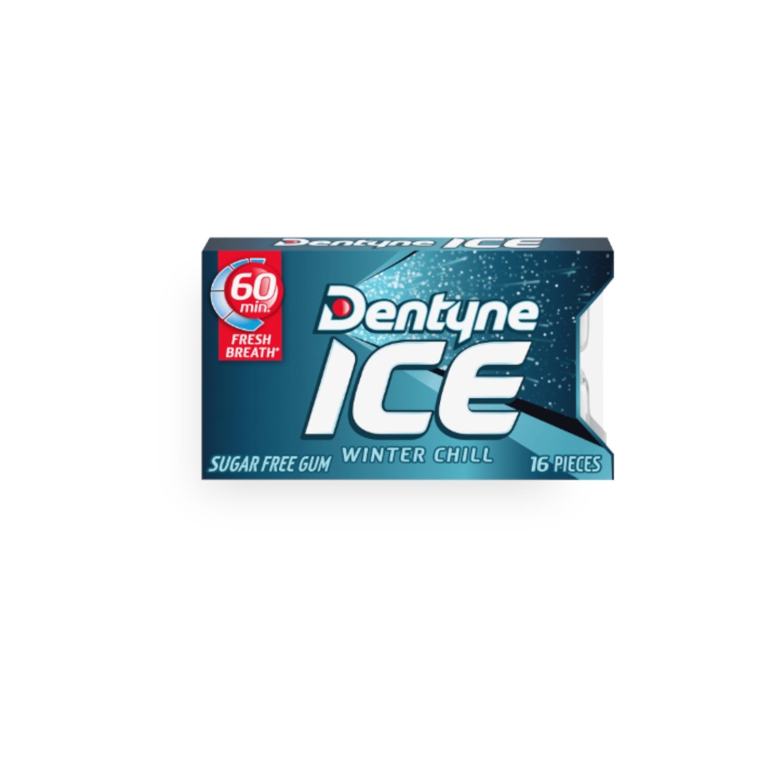 Dentyne Ice Winter Chill Sugarfree Blister Pack (16 pieces)