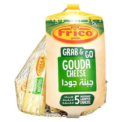 Frico Grab & Go Gouda Cheese Snacks 5 x 20 g – Creamy Dutch Cheese Bites