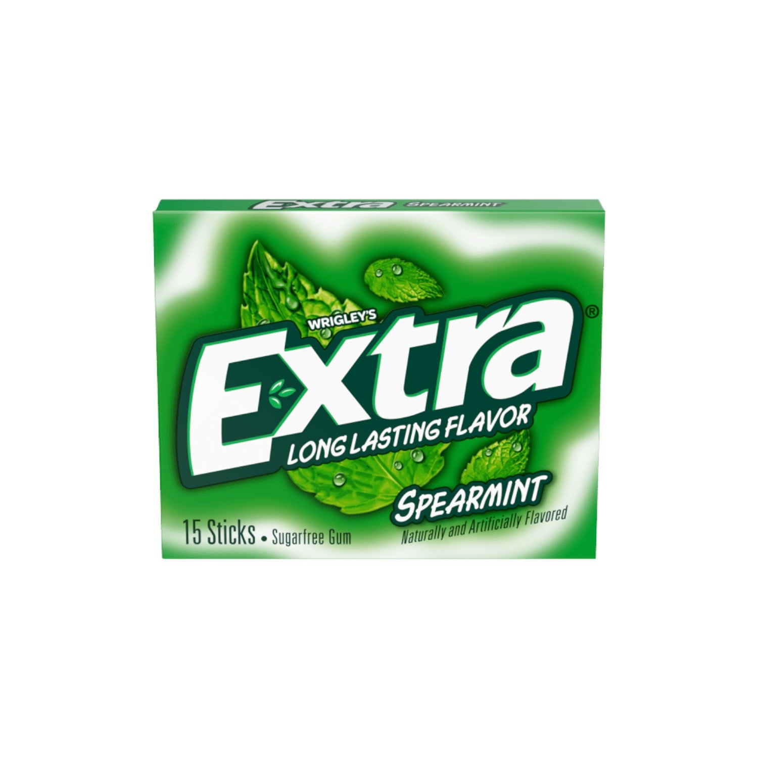 EXTRA Spearmint Sugar Free Chewing Gum (15 sticks)