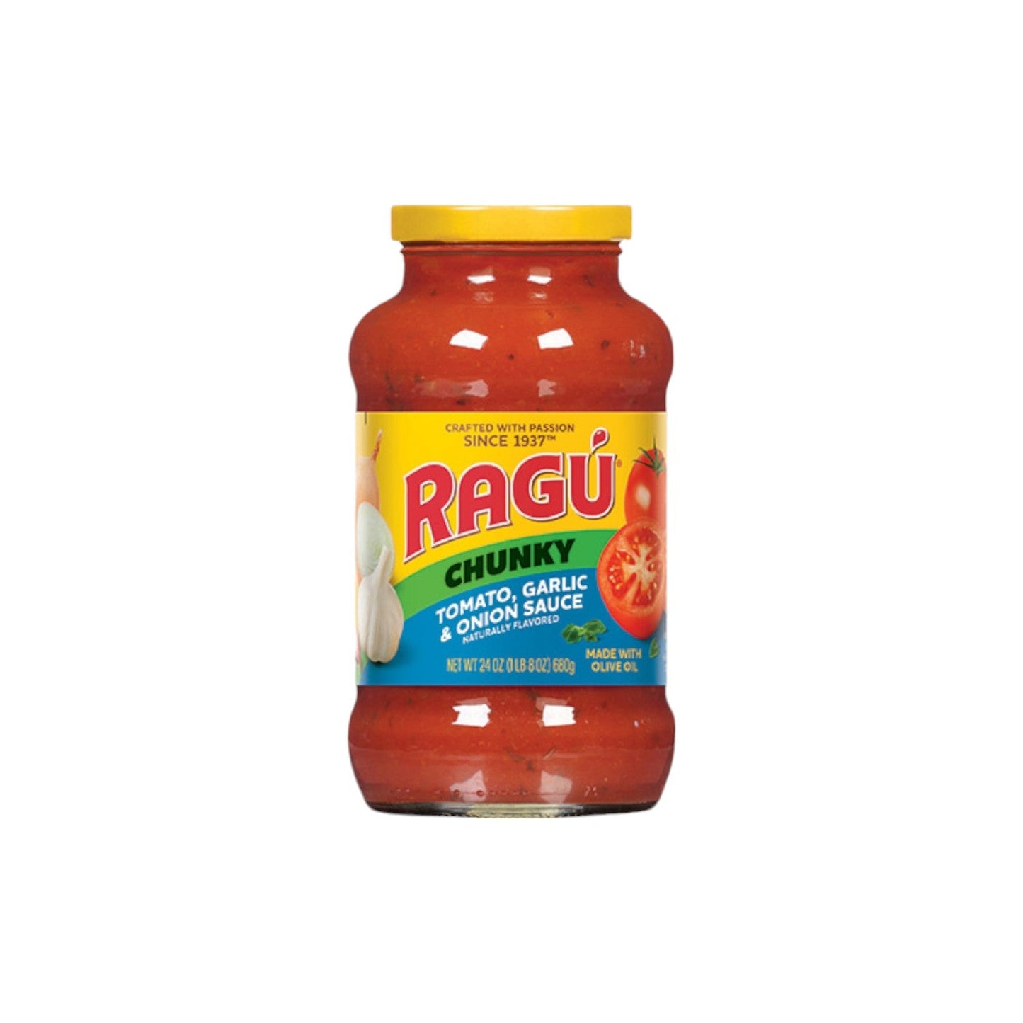 RAGU Chunky Tomato, Garlic & Onion Sauce 680g